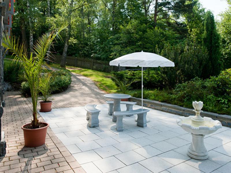 Terrassenansicht Vitalhotel Weisse Elster