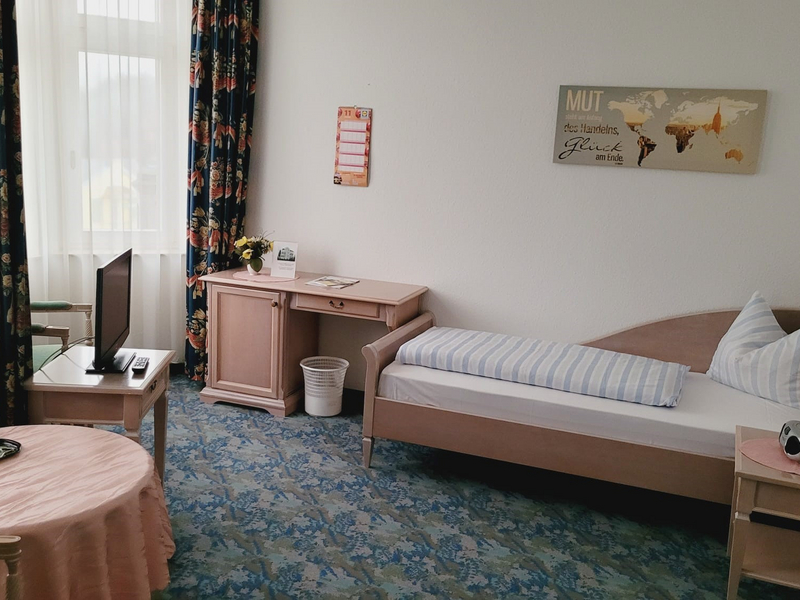 Zimmerbeispiel Einzelbett-Zimmer
